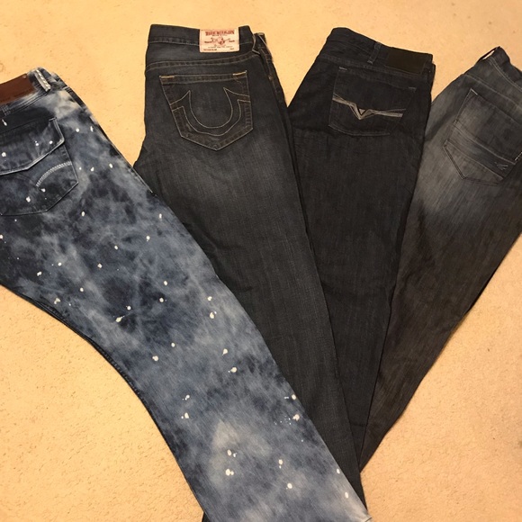 Men’s Designer Denim Lot